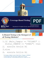 Lecture 32 - Coverage Testing