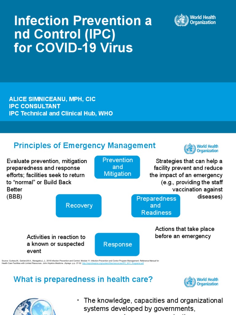 COVID-19 IPC Guidelines for Healthcare | PDF | Personal Protective ...