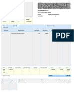 Factura servicios prestados varios