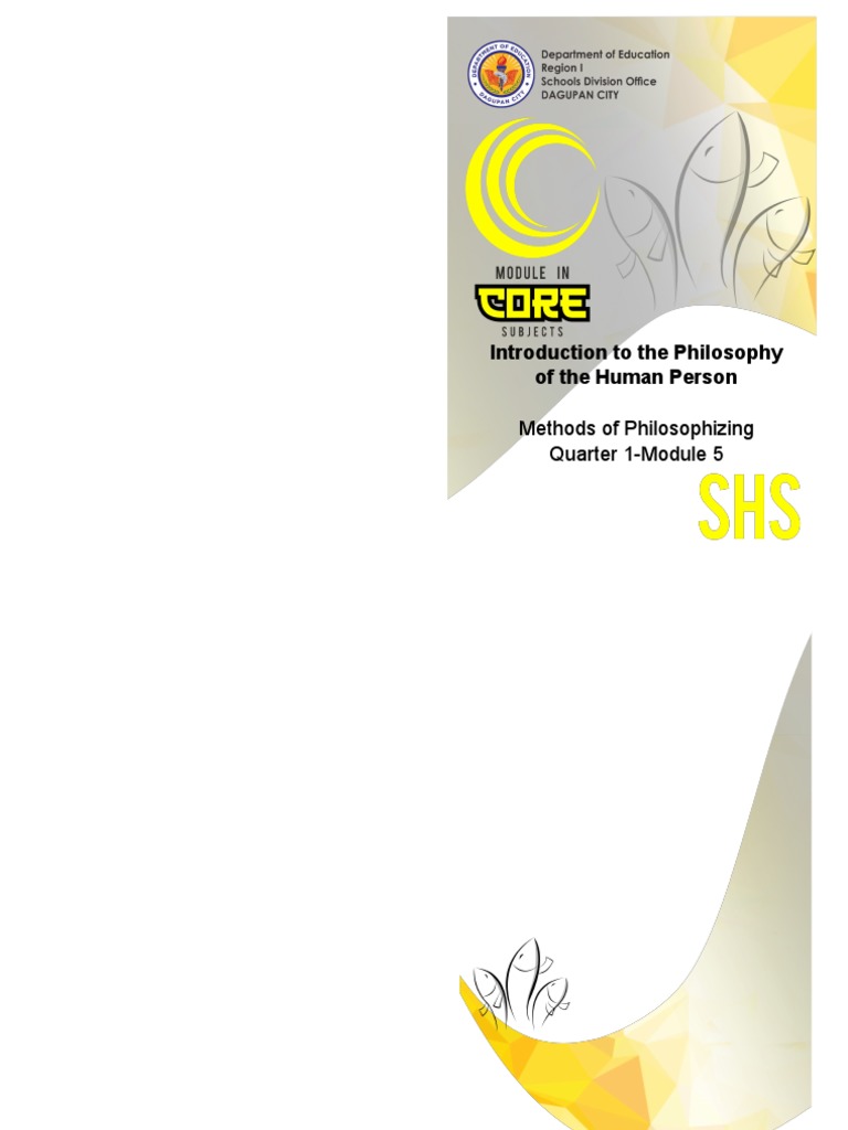 Final SHS 12 Intro. To Philosophy Q1 Module 5 | PDF | Shadrach, Meshach ...