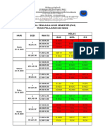 Jadwal Pas Ganjil 2021-2022