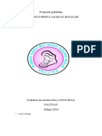 Proposal Pelatihan