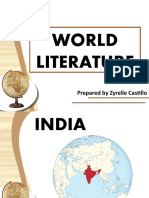 World Literature: Prepared by Zyrelle Castillo