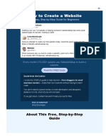 How To Create A Website: About This Free, Step by Step Guide
