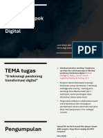 Penjelasan Tugas Kelompok Masyarakat Digital - Penerapan 6 Teknologi Digital