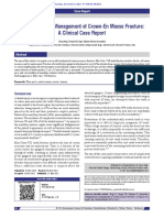 Comprehensive Management of Crown en Masse Fracture A Clinical Case Report-2021
