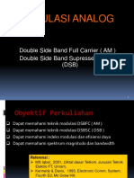 Dasar Telkom 2 Modulasi AM  DSB-1