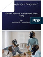 Desain Lingkungan Bangunan 1: Ventilasi Alami Dan Kualitas Udara Dalam Ruang