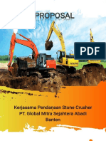 Proposal Kerjasama Pendanaan Stone Crusher Revok Undesit