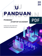 Buku Panduan Pk2maba & Startup Academy 2020