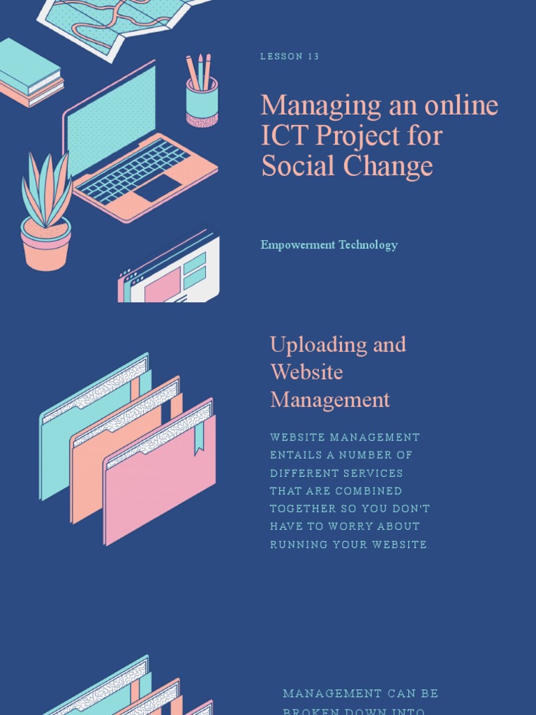 Managing An Online ICT Project For Social Change: Empowerment ...