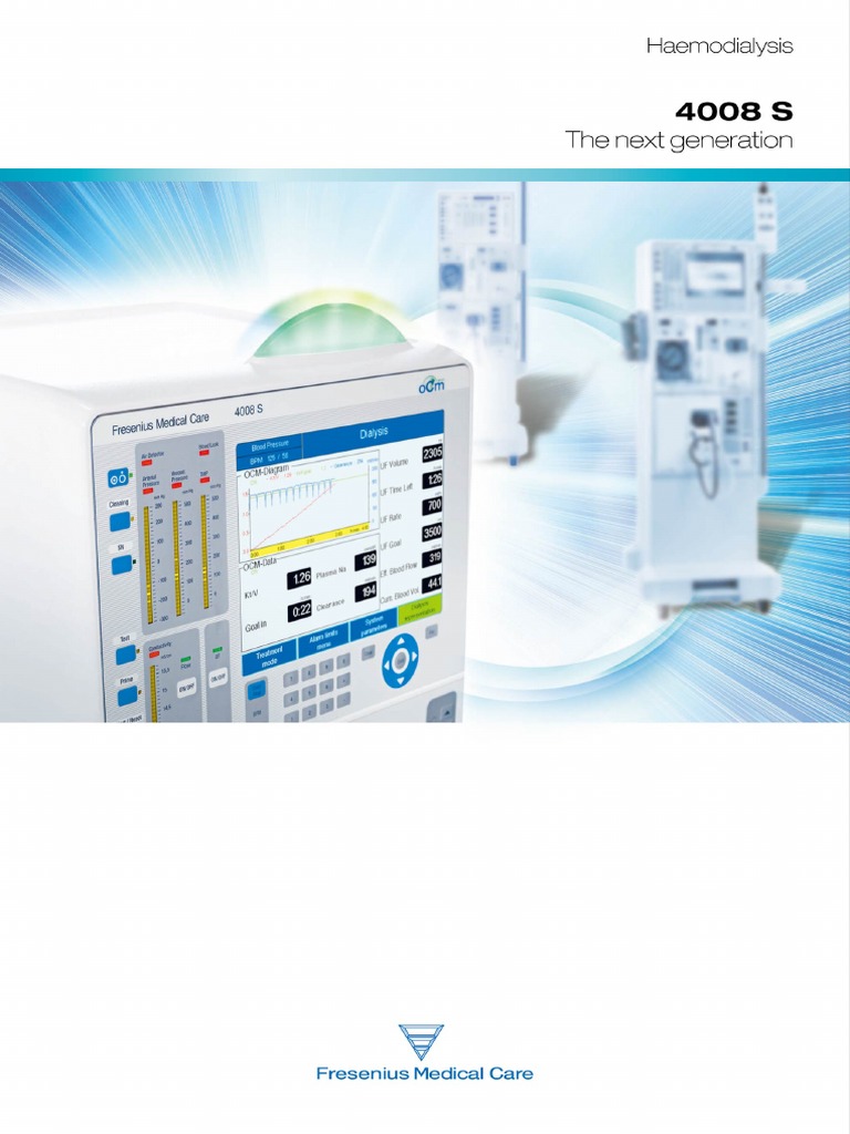 Fresenius - 4008S Next Generation | PDF