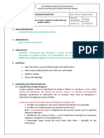 Pop Ulac 00X - Obtenção e Controle de Água Reagente