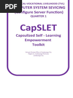 Computer System Sevicing (Configure Server Function) : Capslet