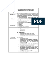 Sop Chest Physioteraphy