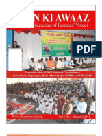 JANAUARY 2011 National Magazine of Farmers Voice