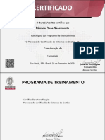 O Processode Certificação de Sistemas de Gestão