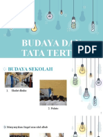 Budaya Dan Tata Tertib Sekolah