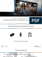 Learning Trends For 2021:: Facing The Future in A Business As Unusual World