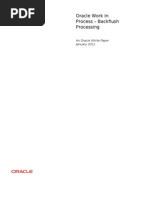 Oracle Work in Process - Backflush Processing: An Oracle White Paper January 2011