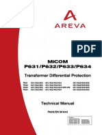 99727918 Micom 631 Technical Manual