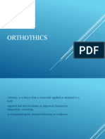 Orthothics
