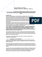 Cuestiones de procedimientoo y práctica gastronómica en los Centros Culturales de Artex. 2015-1