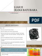 Kuliah II Geologi Batubara