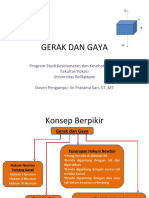 PERTEMUAN 4 - Gerak dan Gaya