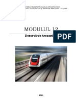 M 12. - Deservirea Trenurilor