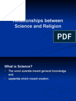 Relationships Between Science and Religion