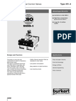 Pneumatic Directional Control Valves: Type 451-4