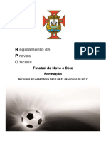 RPO Futebol 9 e Futebol 7