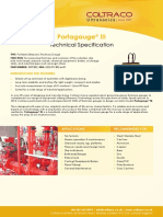 Portagauge - Technical Specifications - March 13