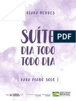Suíte Dia Todo - Todo Dia (Para Piano Solo) - Mariana Mendes