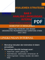 Bab 5 Analisis Lingkungan Internal