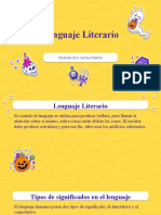 Lenguaje Literario