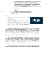 Undangan Sosialisasi Dalam Rangka Monitoring Dan Evaluasi Transformasi UPK Eks PNPM MPD Menjadi Bumdesma LKD