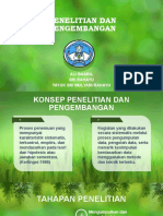 Penelitian dan Pengembangan