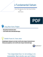 Analisa Fundamental Saham