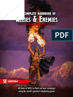 Complete Handbook of Allies and Enemies