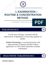 Stool Exam - Routine, Conc. Method - Students'