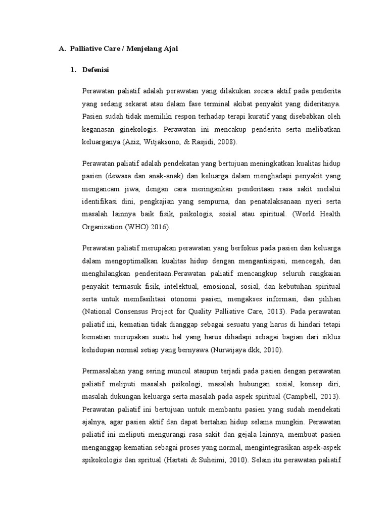 Menjelang ajal pdf