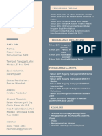 Navy Blue and Black Professional Resume