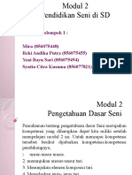 Modul 2 Pendidikan Seni Di SD