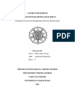 Pembuatan Dense Surface Menggunakan Photomodeler