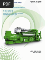 Jenbacher JMS 420 GS-B.L Specifications | PDF | Engines | Machines
