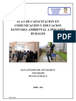 EDUCACION SANITARIA Antaparco Incom'Leto