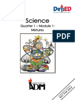 Science: Quarter 1 - Module 1: Mixtures