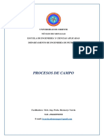 Procesos de Campos Unidad I